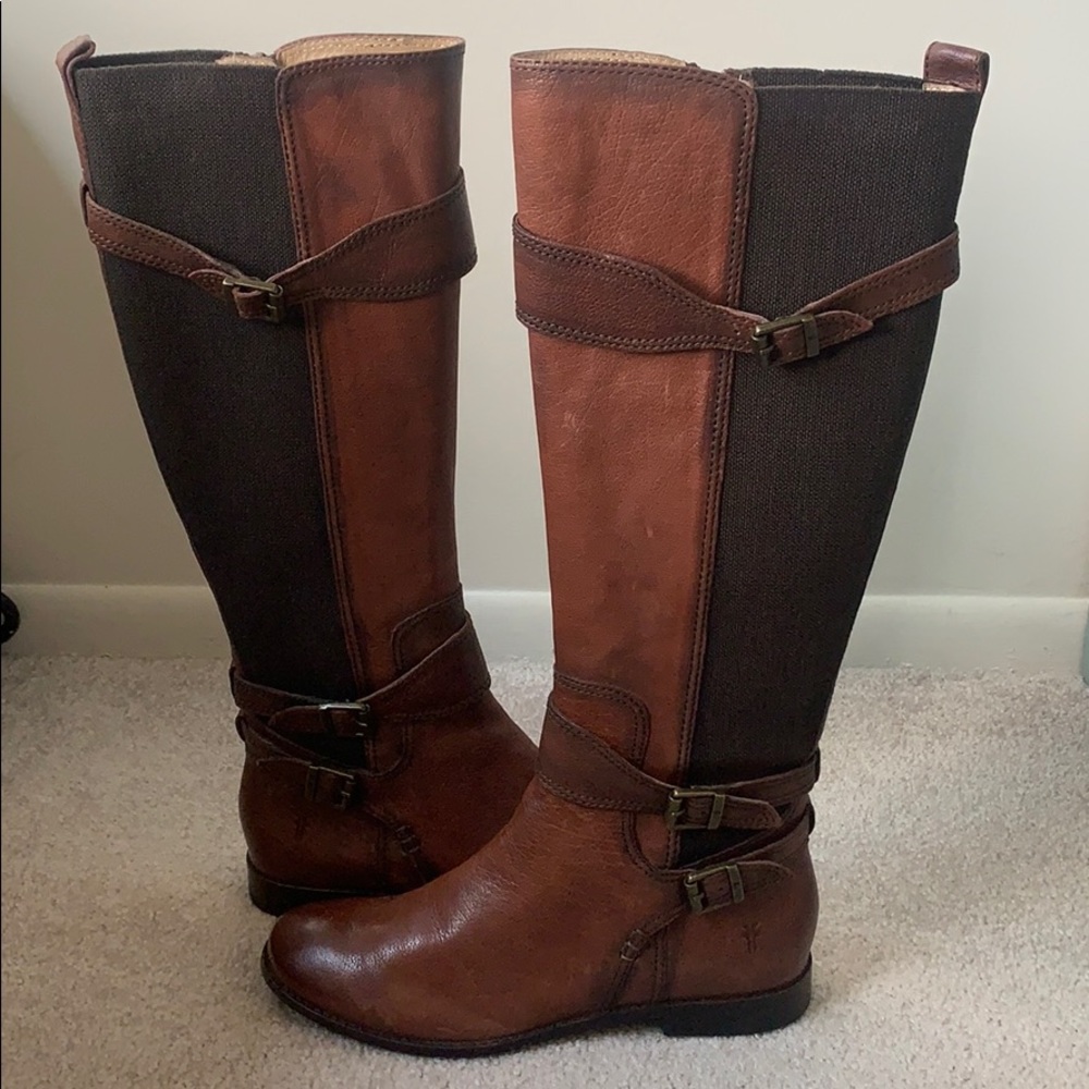 Gorgeous Frye leather equestrian riding boots, 8